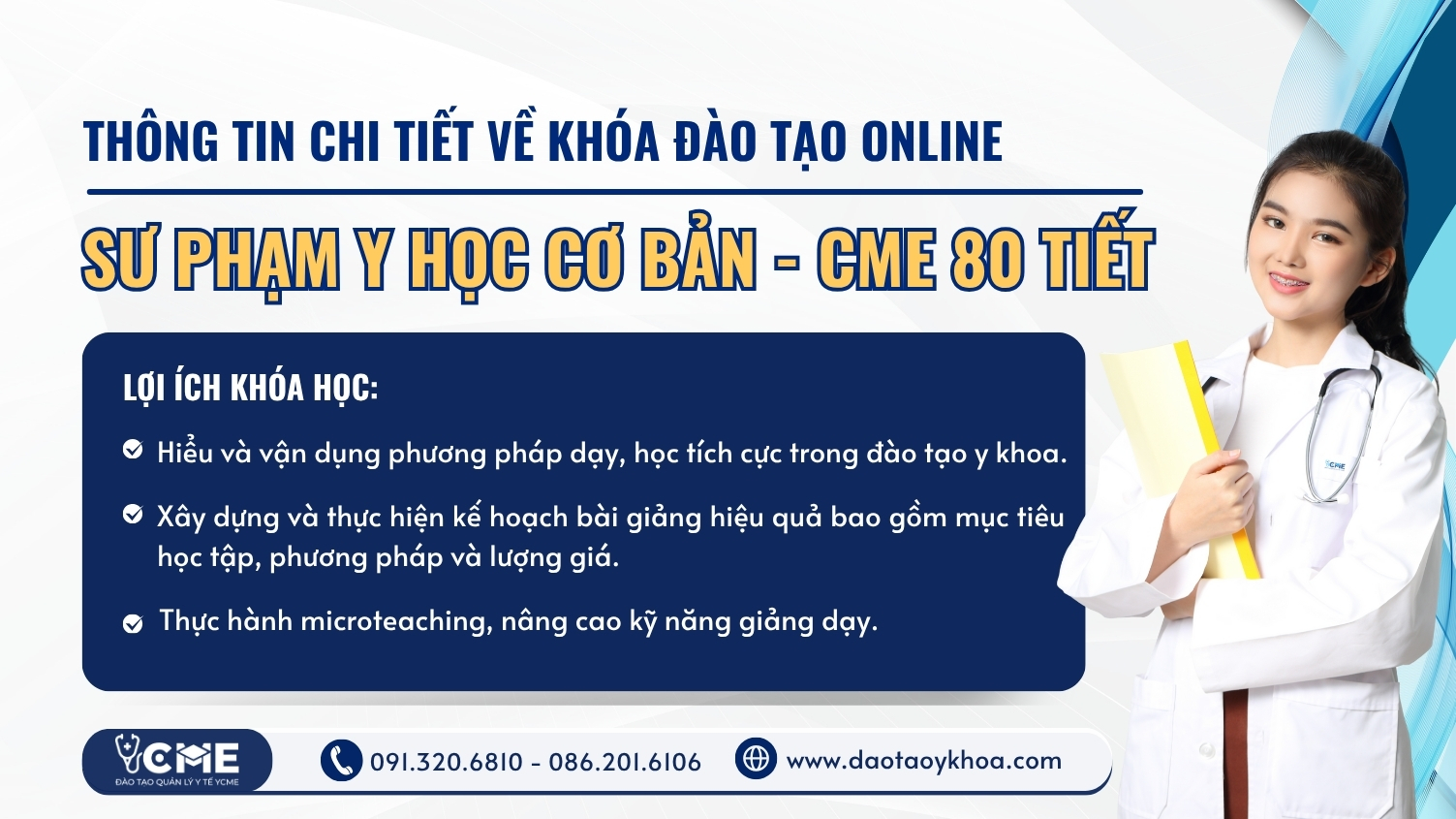 Sư phạm y học cơ bản - CME 80 Tiết