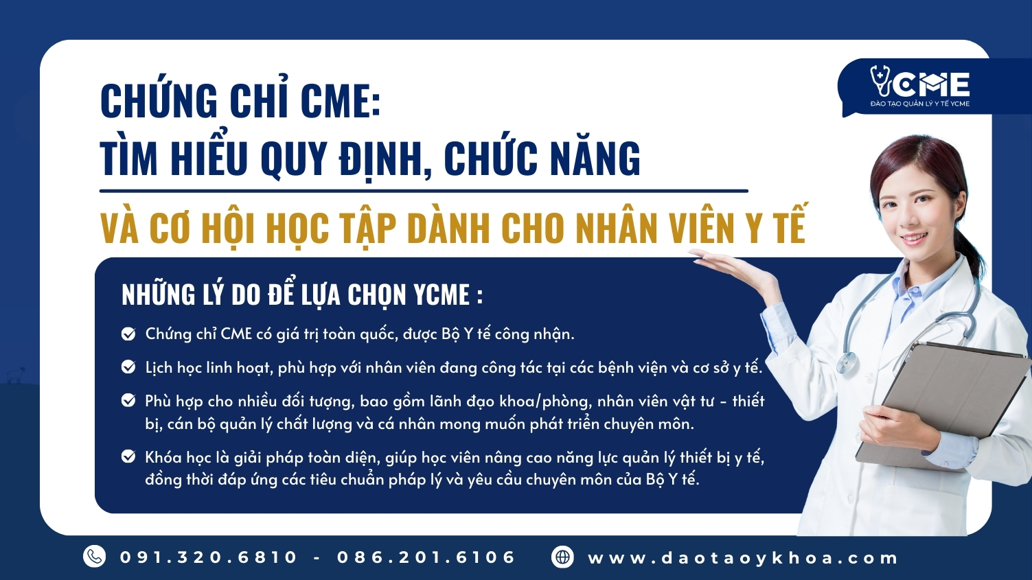 CME là gì? Tìm hiểu quy định, chức năng và cơ hội học tập dành cho nhân viên y tế