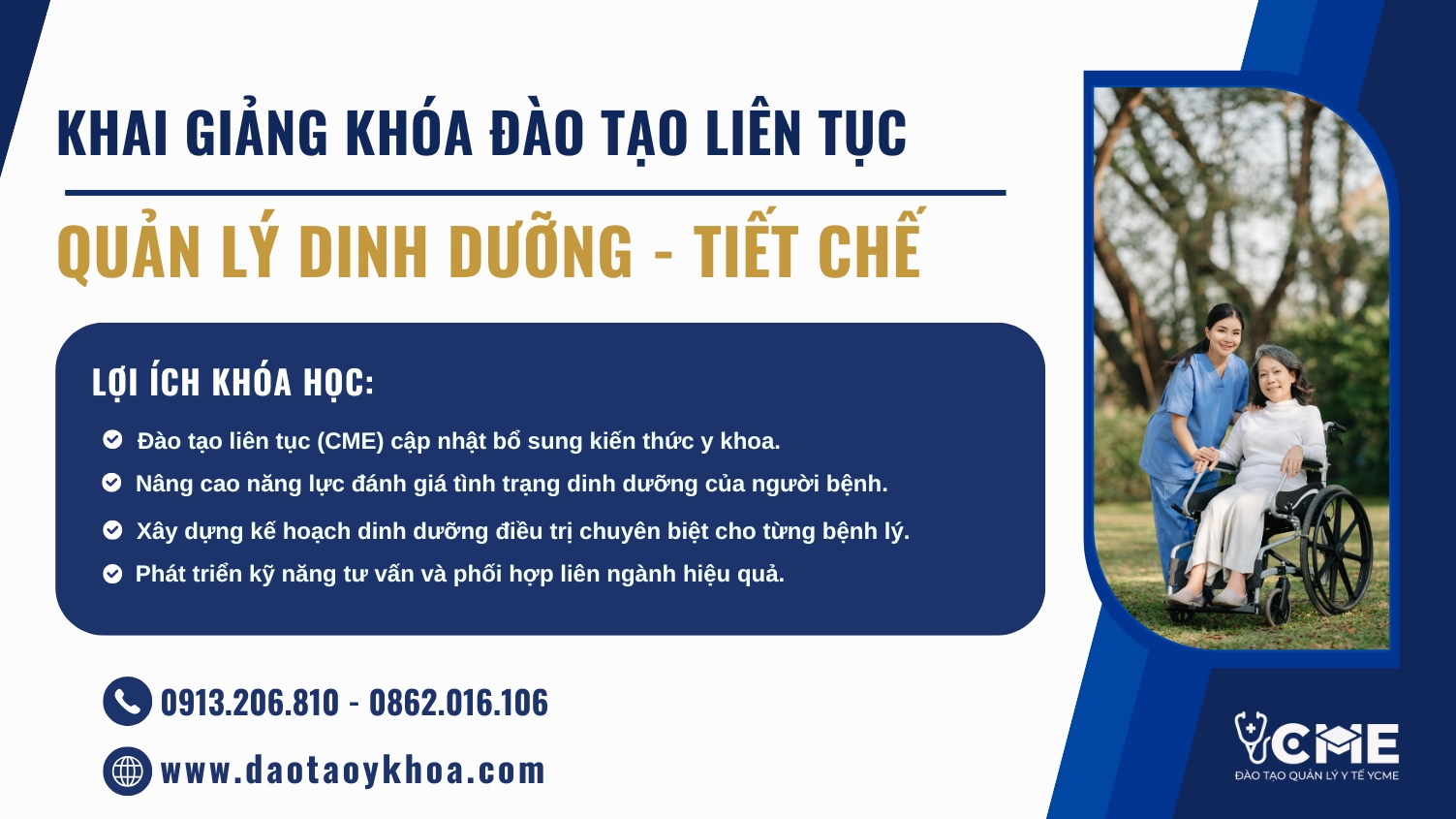 Quản lý Dinh dưỡng - TIẾT chế (CME 48 Tiết)