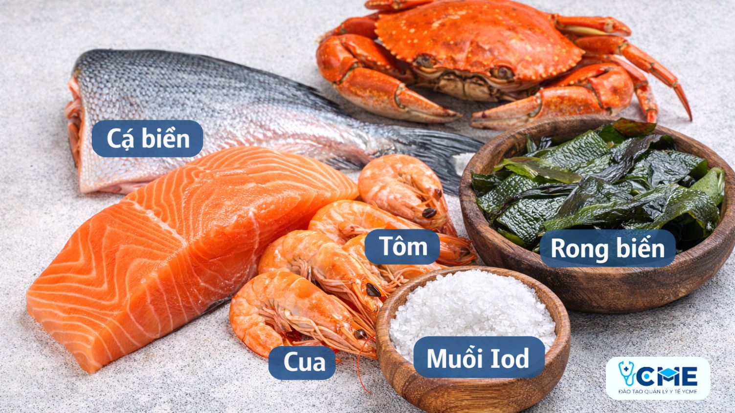 Những thực phẩm này giúp bổ sung iod tự nhiên cho cơ thể, đặc biệt ở những khu vực từng thiếu iod.