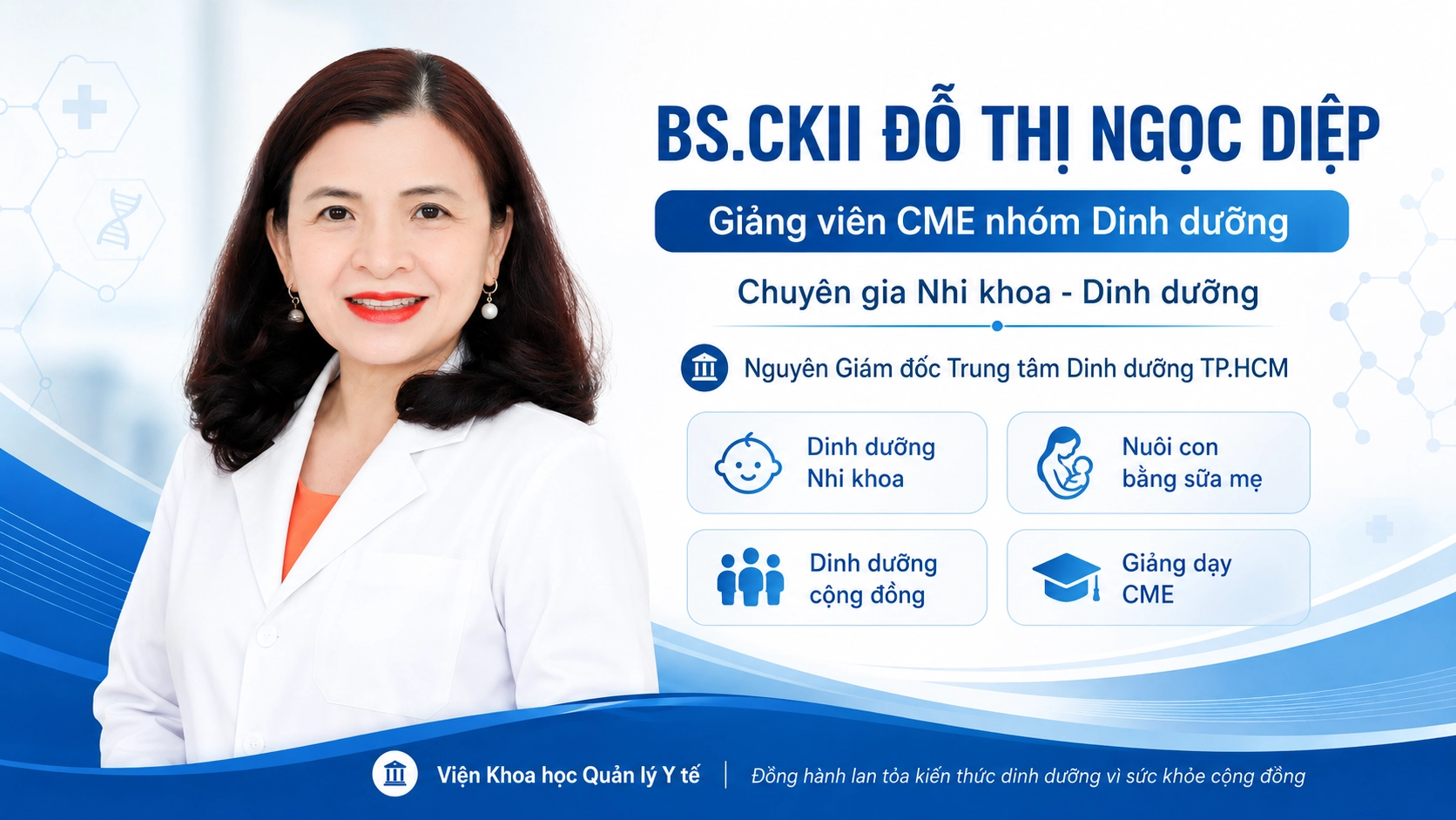 BS.CKII Đỗ Thị Ngọc Diệp là ai?
